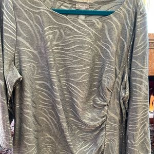 Womens patterned Chicos blouse